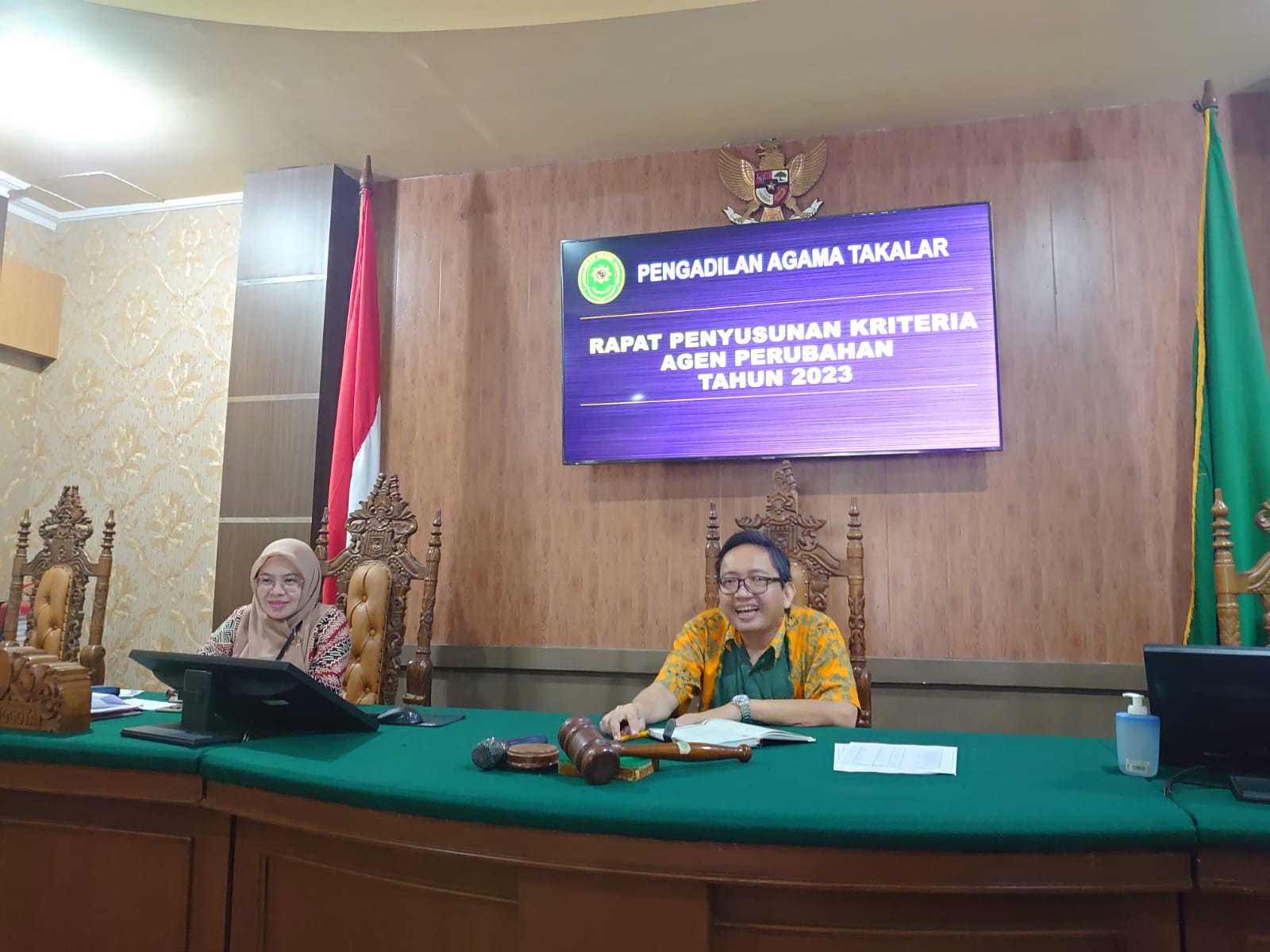 Rapat Penyusunan Program Kerja Tahunan Beserta Pemilihan Agen Perubahan ...